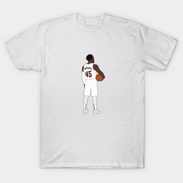 Donovan Mitchell T-Shirt by whelmd